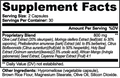 metabolic health formula supplement facts